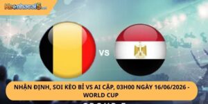 Nhận định, soi kèo Bỉ vs Ai Cập
